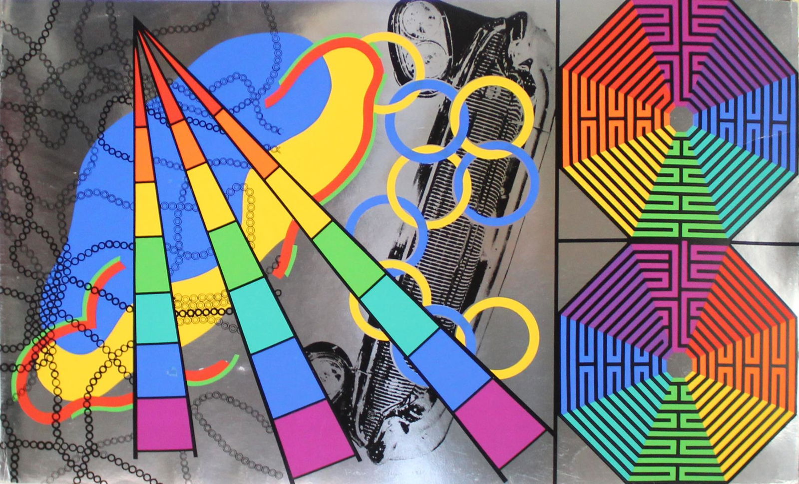 Peter Phillips - Custom Print 3: Artist: Peter Phillips Title: Custom Print 3 Year: 1965 Dimensions: 24in. by 19 1/2in. Edition: From the rare limited edition of 200 Publisher: Original Edition