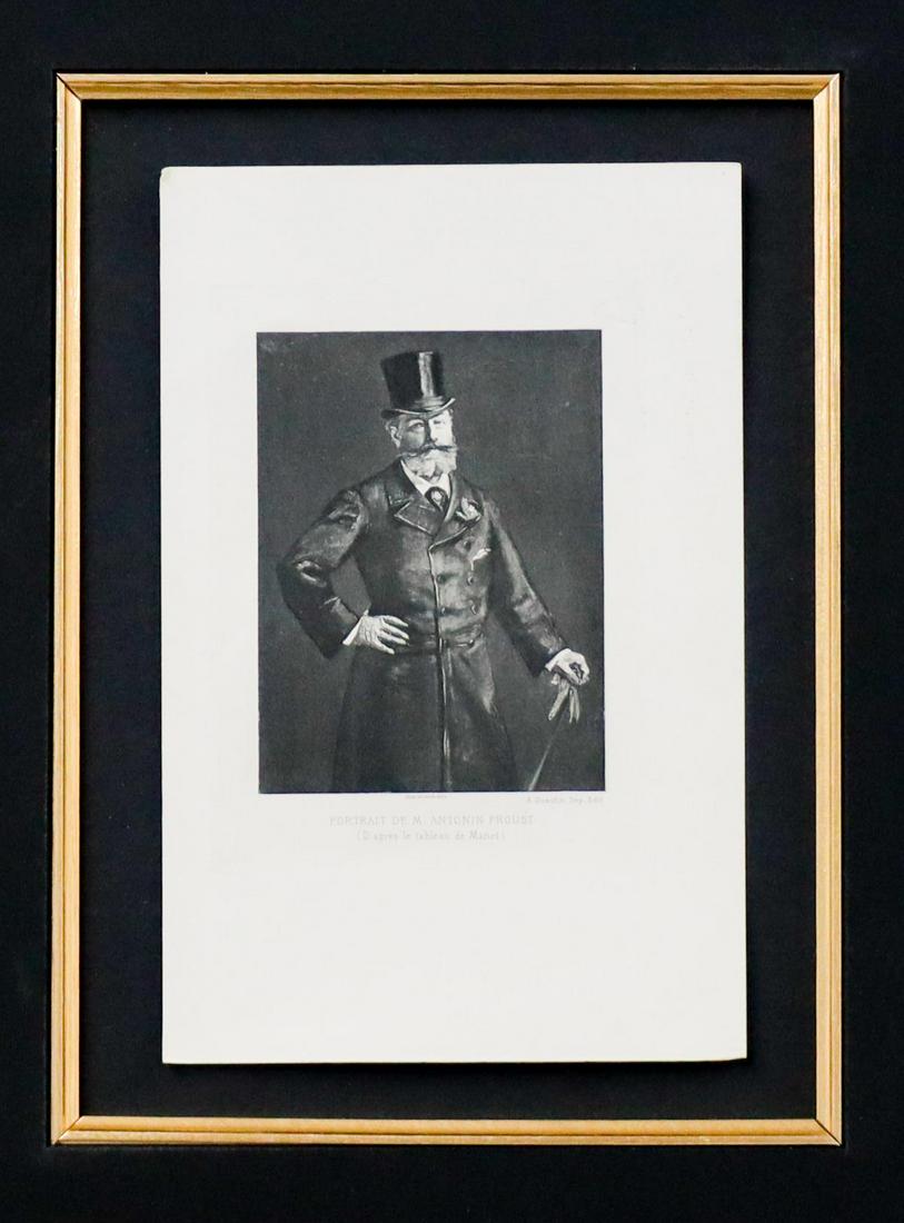 Edouard Manet - Portrait de M. Antonin Proust (1 of 2)