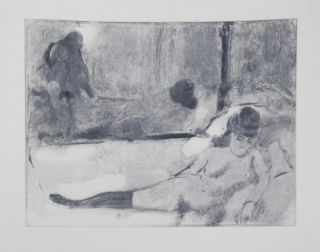 Edgar Degas (After) - Untitled from La famile Cardinal: Artist: Edgar Degas (After) Title: Untitled from La famile Cardinal Year: 1939 Dimensions: 10.25in. by 12.75in. Edition: From the rare limited edition Publisher: