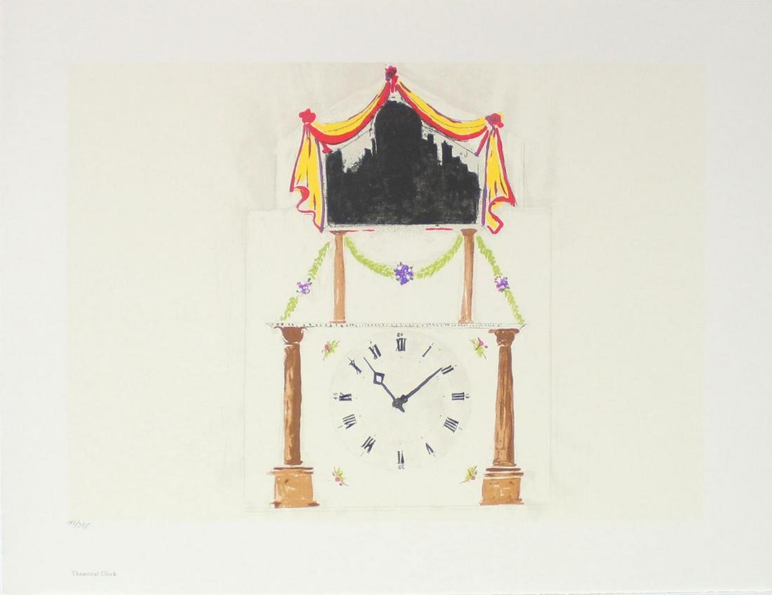 Donald Sultan - Theatrical Clock (1 of 1)