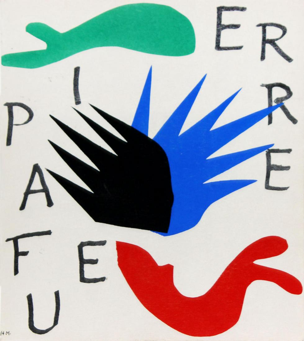 Henri Matisse - Untitled from Pierre a Feu (1 of 2)