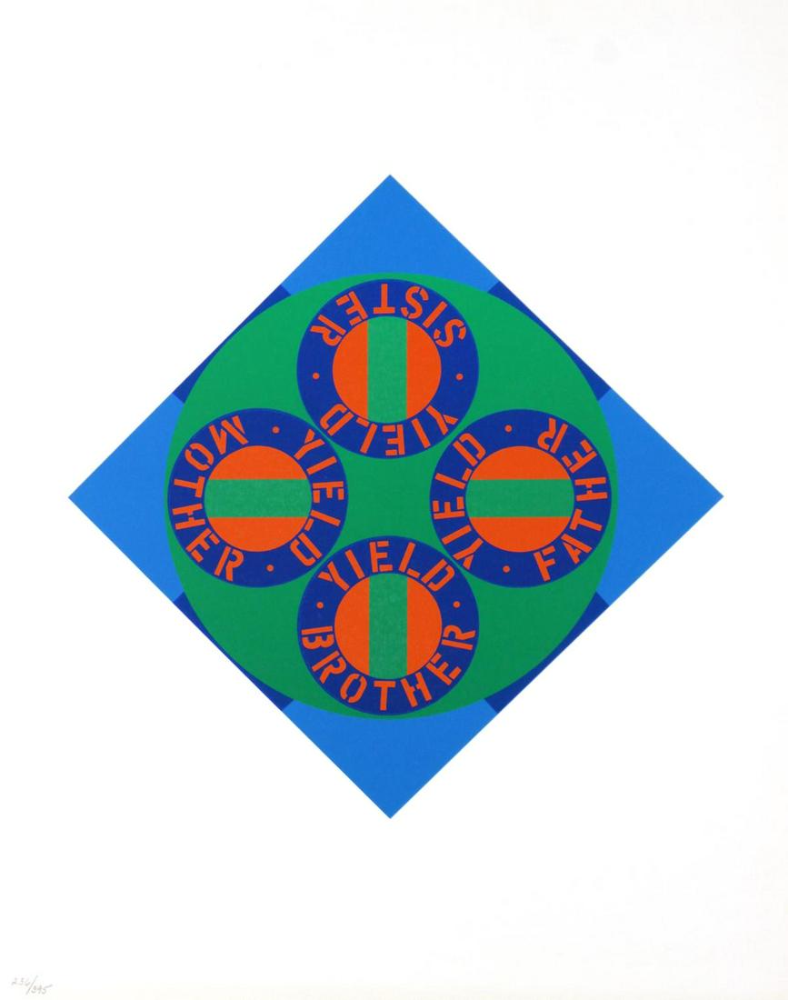 Robert Indiana - The American Dream 13: Artist: Robert Indiana Title: The American Dream 13 Year: 1997 Dimensions: 22.5in. by 17.5in. Edition: From the limited edition of 395 Publisher: Marco Fine Art