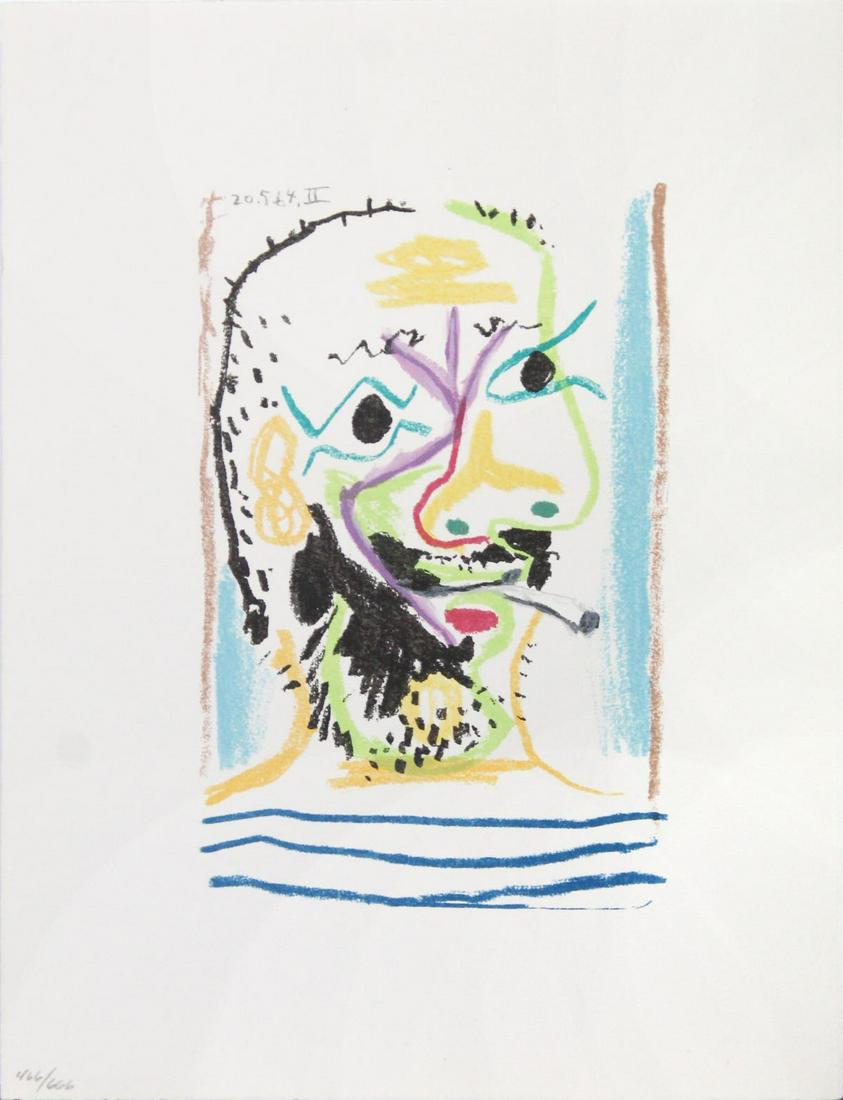 Pablo Picasso (After)- Untitled (20.5.64 II): Artist: Pablo Picasso (After) Title: Untitled (20.5.64 II) Year: 1970 Dimensions: 13in. by 10in. Edition: From the rare limited edition of 666 Publisher: Harry
