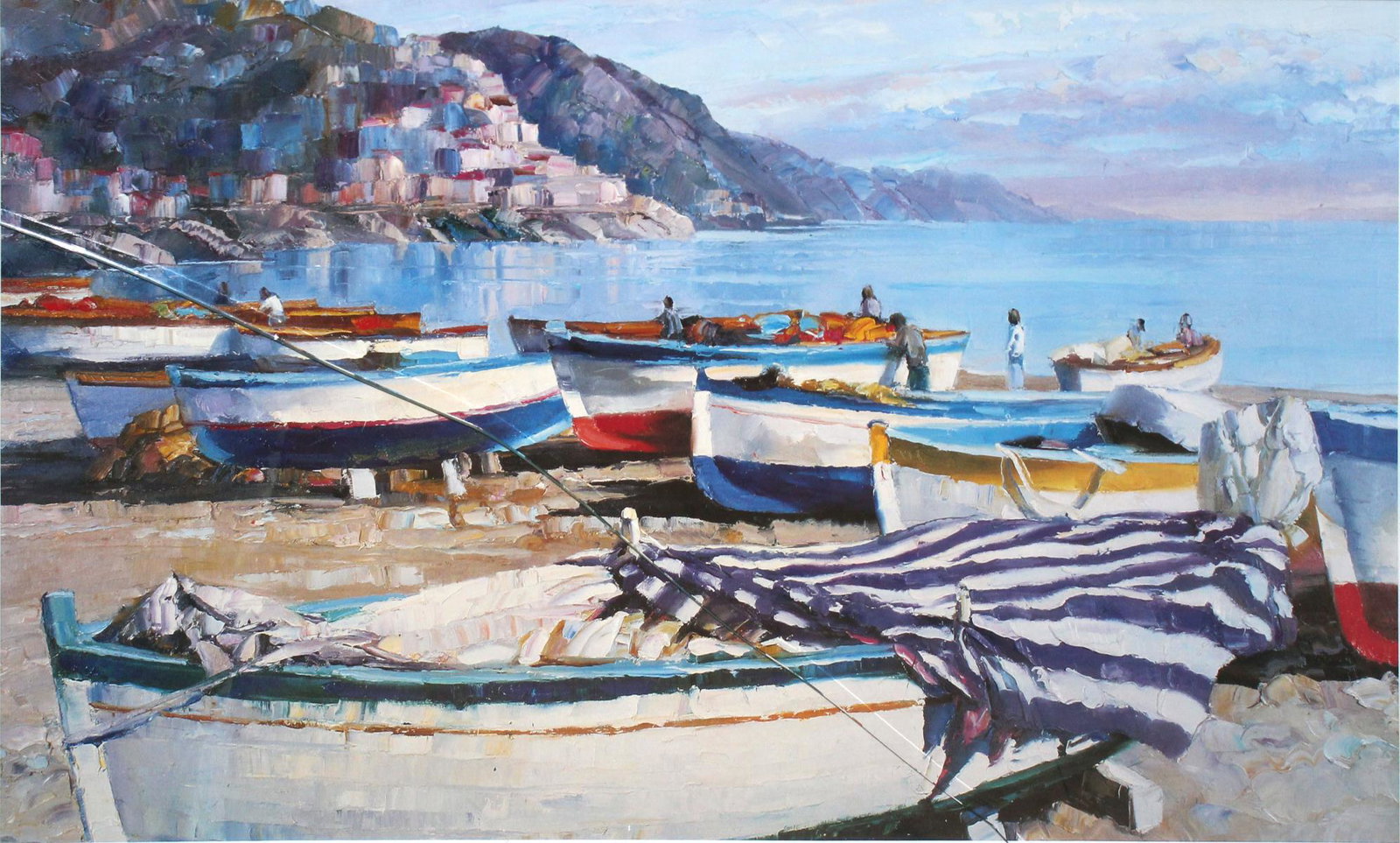 Howard Behrens - Memories of Italy: Artist: Howard Behrens Title: Memories of Italy Dimensions: 32in. by 19in. Edition: From the rare limited editon Publisher: SOHO Editions Medium: Original serig