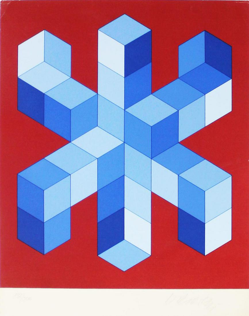Victor Vasarely - Untitled Composition (1 of 1)