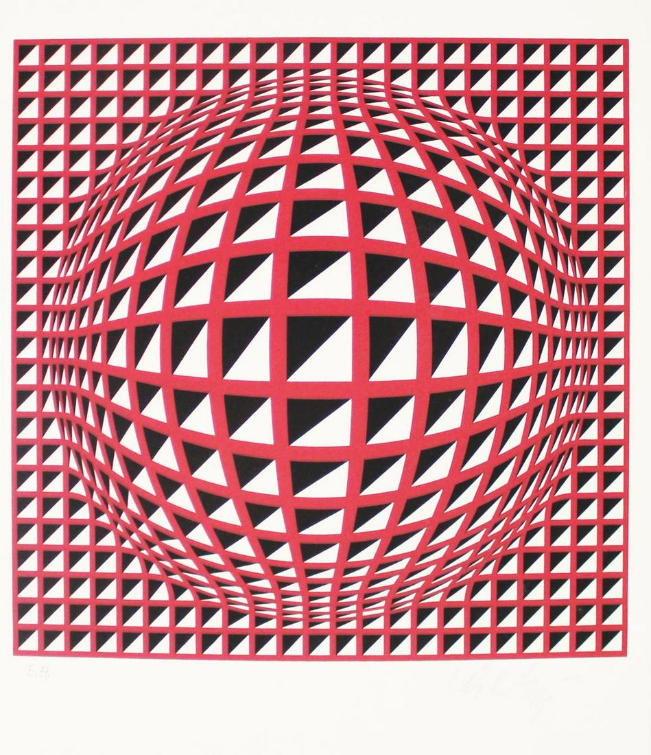 Victor Vasarely - Untitled Composition (1 of 1)