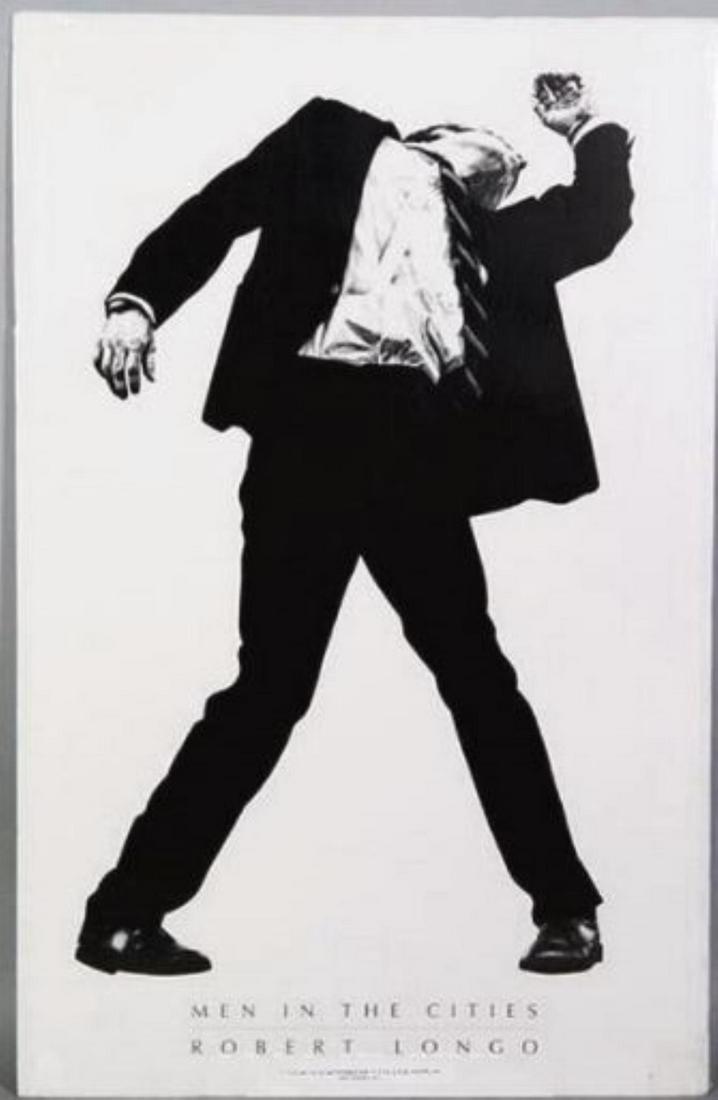 Robert Longo - Untitled from Men In the Cities: Artist: Robert Longo Title: Untitled from Men In the Cities Year: 1991 Dimensions: 20in. by 39 1/2in. Notes: Benefited Act Up and Amnesty international Medium: