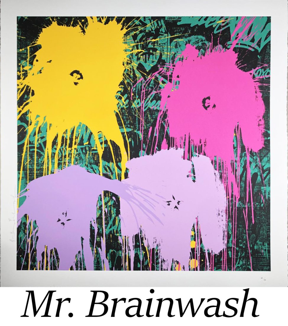 Mr. Brainwash - Flowar$ (1 of 4)