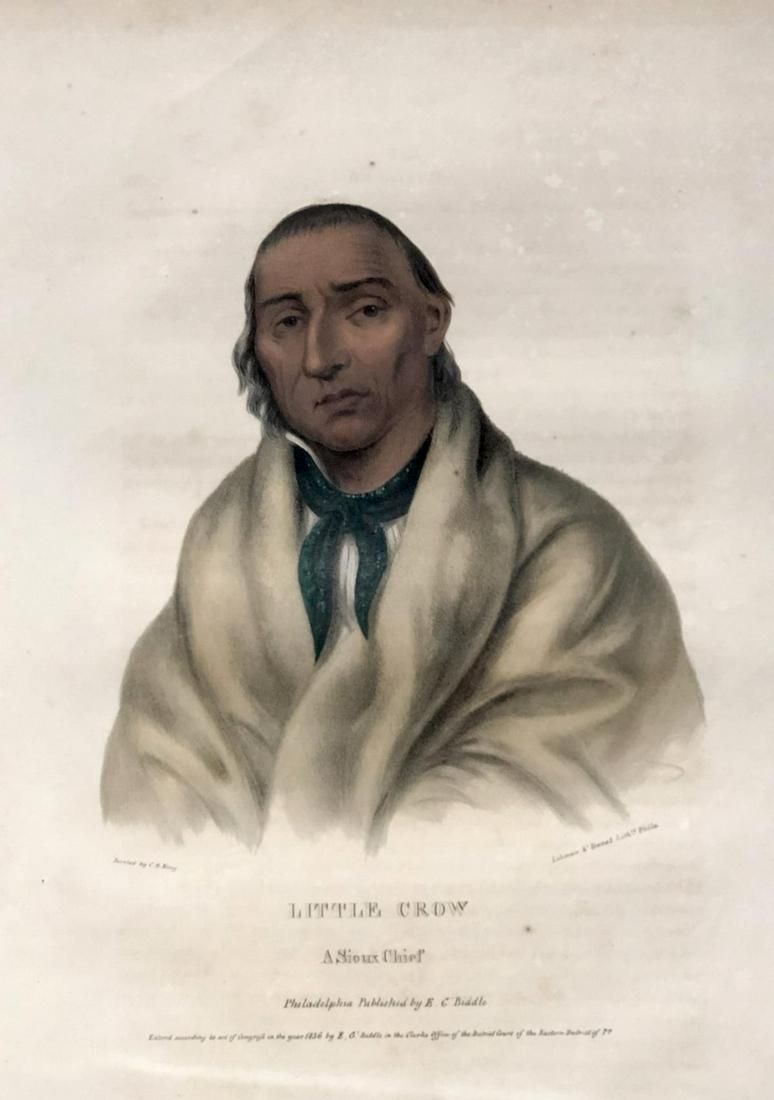 Charles Bird King - Little Crow A Sioux Chief (1 of 1)