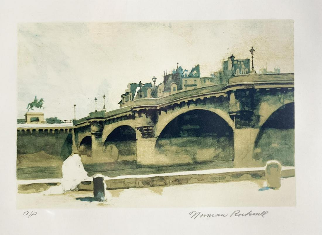 Norman Rockwell - Le Pont Neuf (1 of 1)