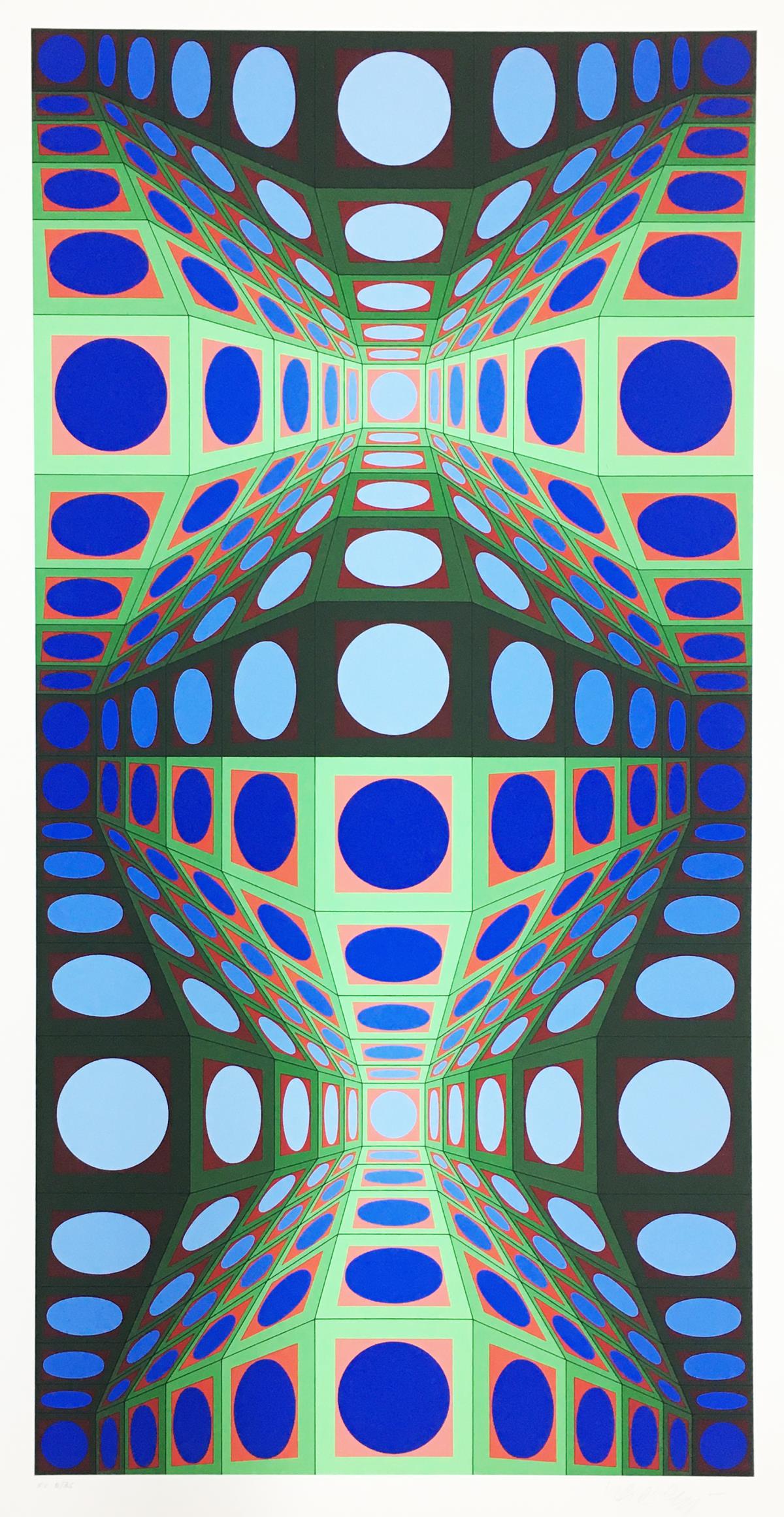 Victor Vasarely - Pava (1 of 2)