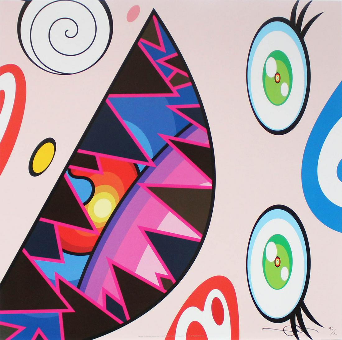 Takashi Murakami - Untitled II from We Are the Square (1 of 1)