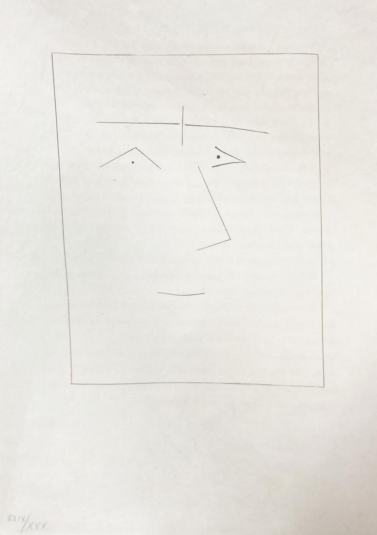 Pablo Picasso - Untitled XXI from "Carmen" (1 of 1)