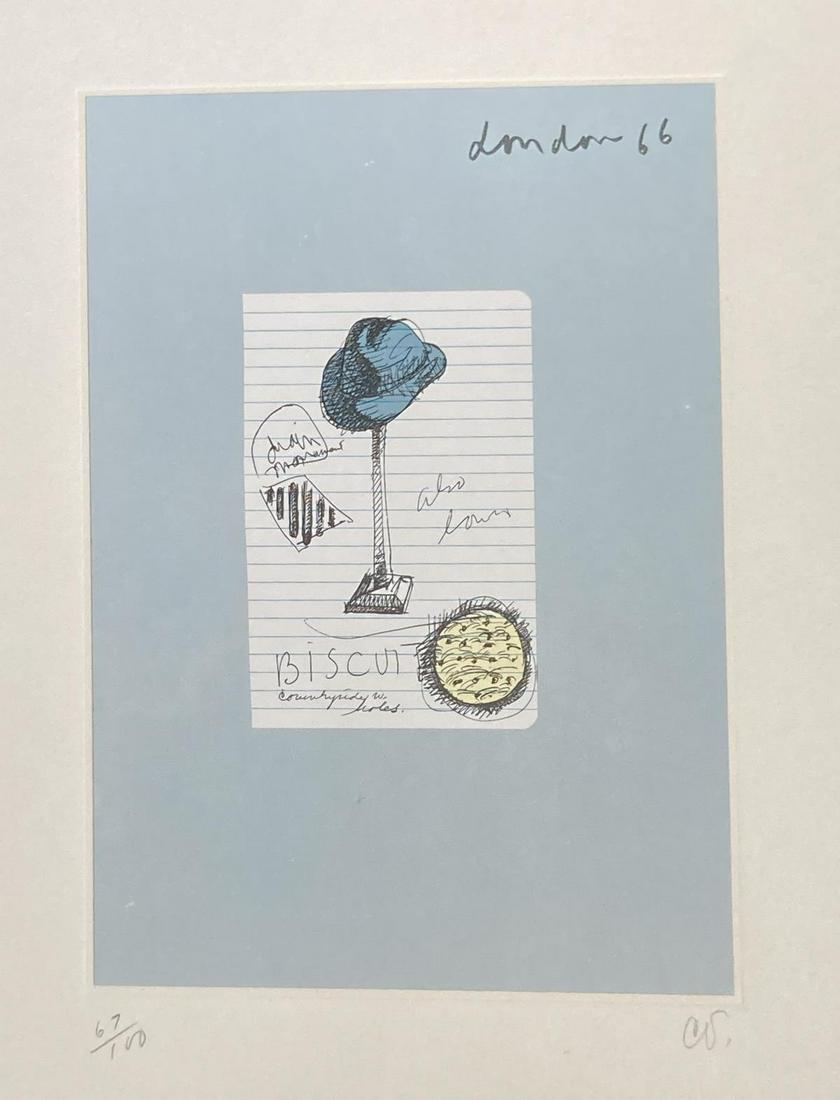 Claes Oldenburg - Notes in Hand 25 (1 of 1)