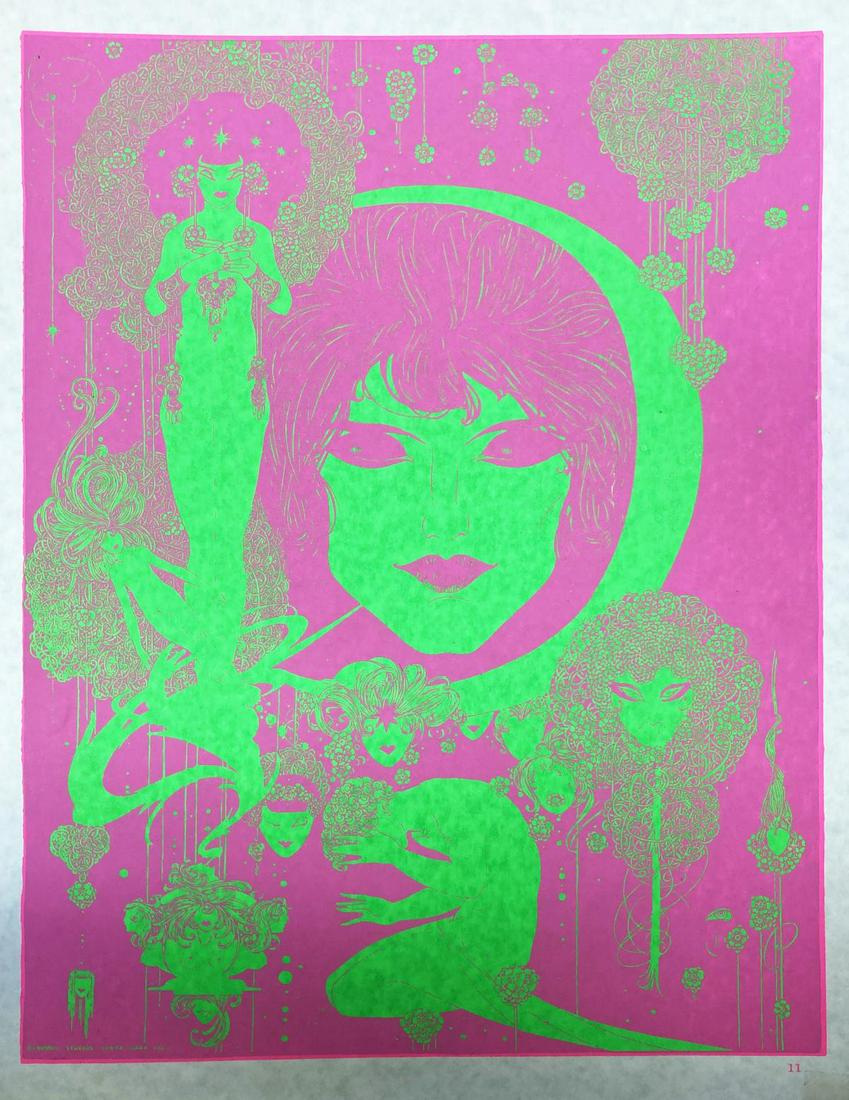 Hambly Studios - Vintage Black Light Poster (1 of 1)