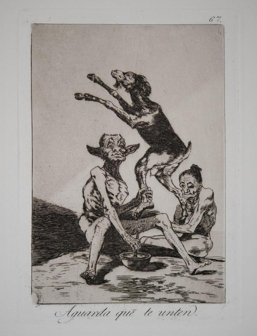 Francisco Goya - Aguarda que te Unten (1 of 1)