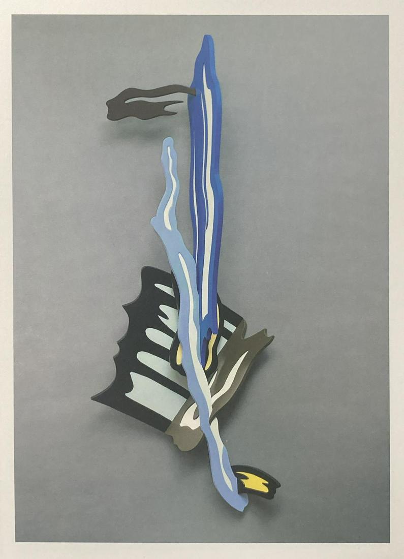 Roy Lichtenstein - Brushstroke Sculptures I (1 of 1)