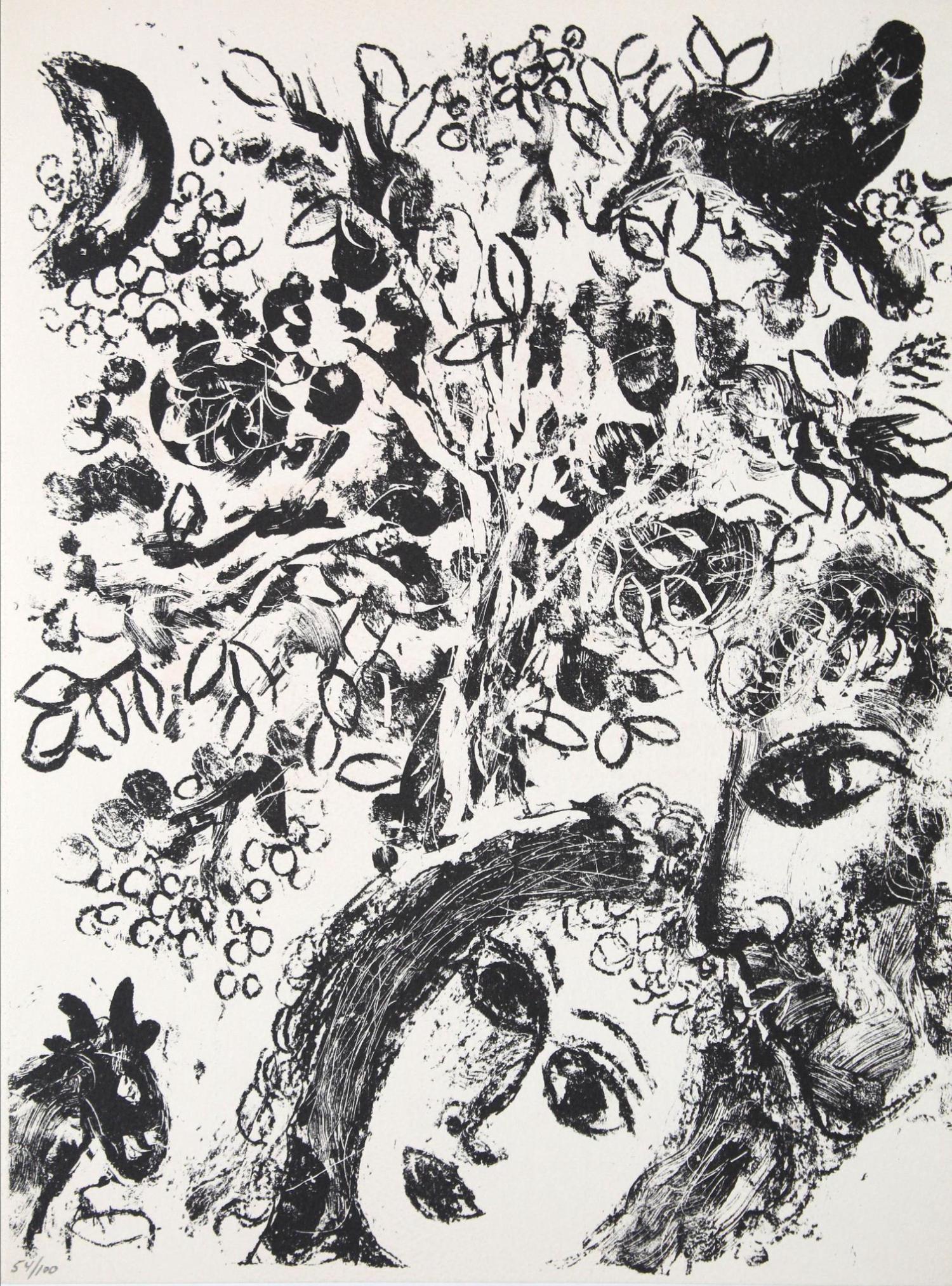 Marc Chagall - Couple Beside Tree (1 of 1)