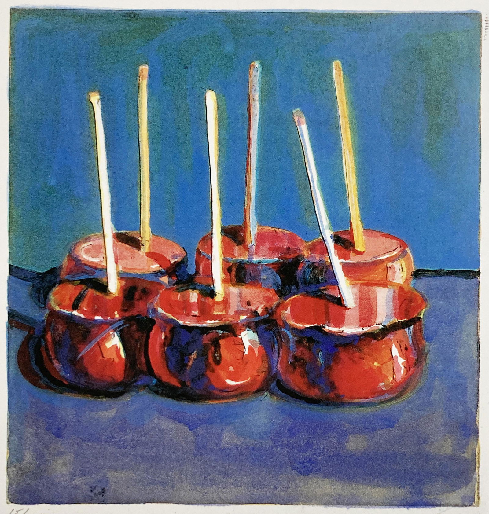 Wayne Thiebaud - Candy Apples (1 of 1)