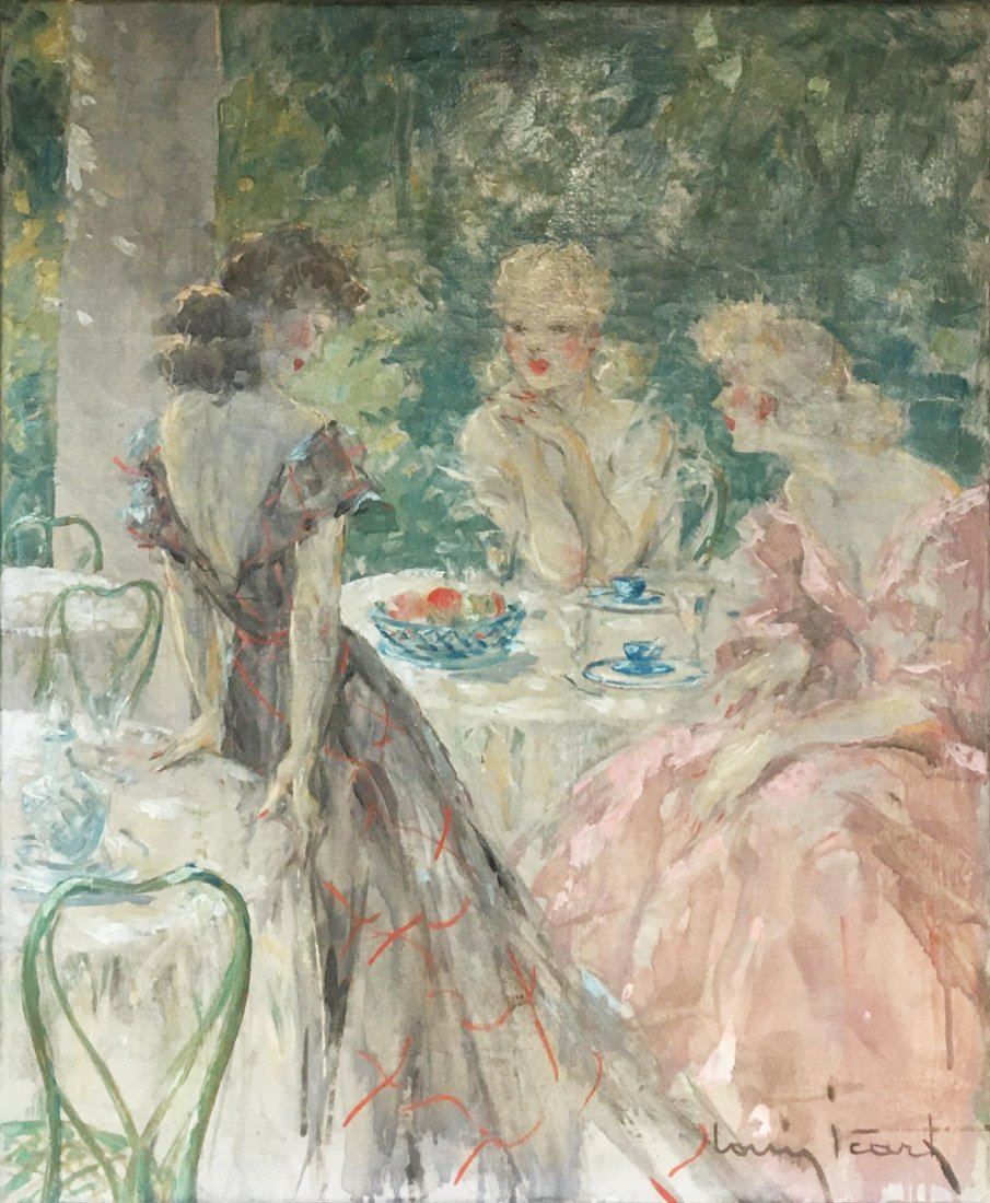 Louis Icart - Three For Lunch (1 of 1)