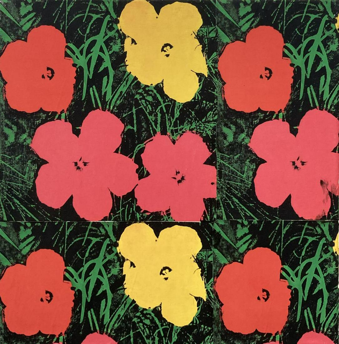 Tom Dash - Flowers: Artist: Tom Dash Title: Flowers Year: 2017 Dimensions: 12in. by 12in. Edition: From the rare limited edition of 10 Medium: Mixed media on canvas Cond