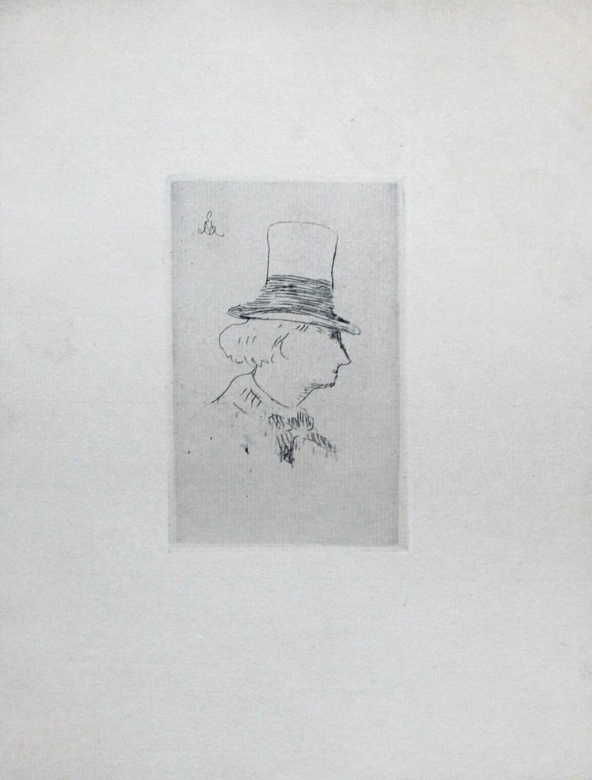 Edouard Manet - Portrait of Charles Baudelaire in (1 of 1)