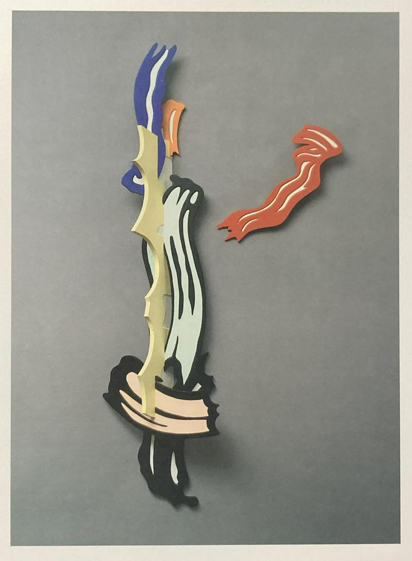 Roy Lichtenstein - Brushstroke Sculptures III (1 of 1)