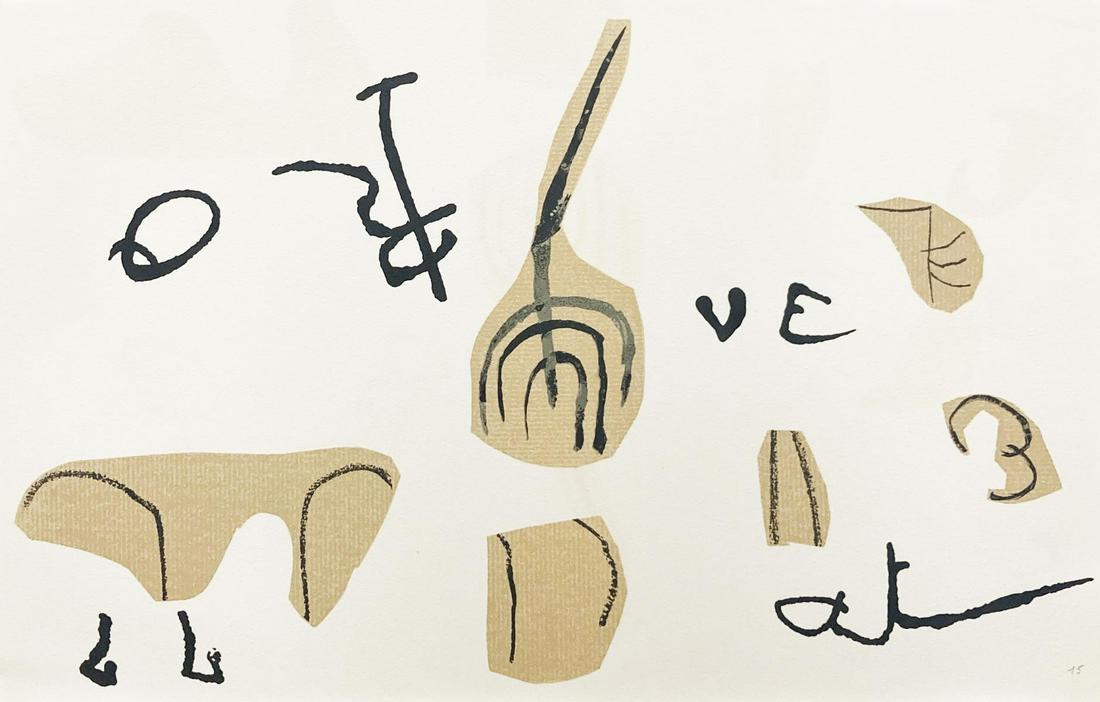 Joan Miro - Untitled from L'Enfance D'Ubu (1 of 1)
