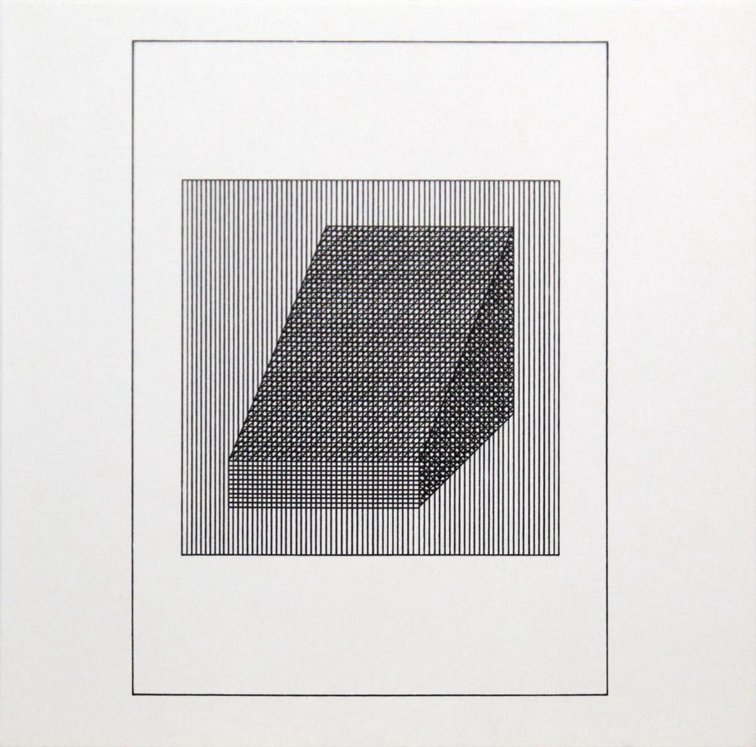 Sol Lewitt - Untitled IV from "Ficciones: Jorge Luis: Artist: Sol Lewitt Title: Untitled IV from "Ficciones: Jorge Luis Borges" Year: 1984 Dimensions: 8in. by 8in. Weight: 0 Edition: From the rare limited edition o