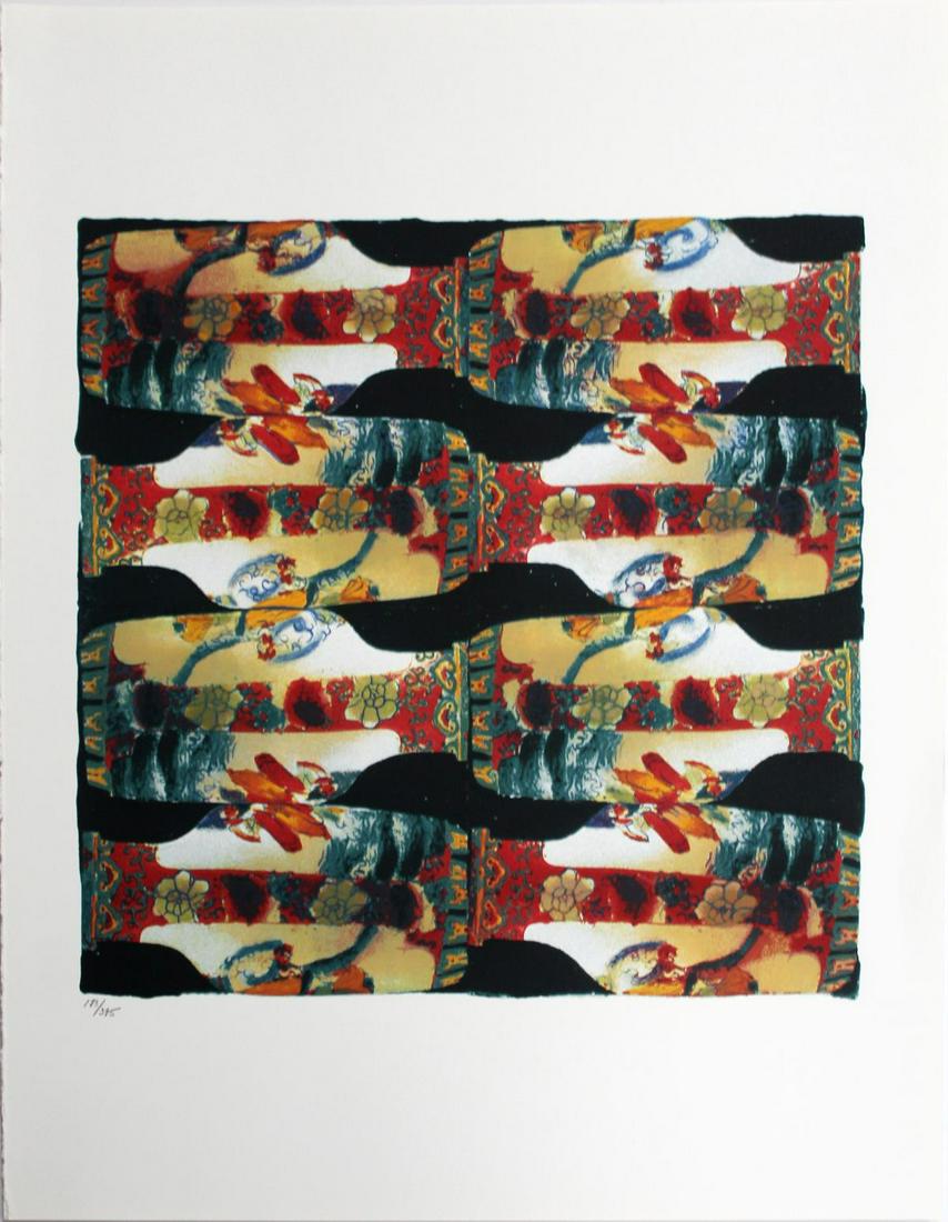 Donald Sultan - Untitled from "Visual Poetics": Artist: Donald Sultan Title: Untitled from "Visual Poetics" Year: 1998 Dimensions: 22in. by 17in. Edition: From the limited edition of 395 Publisher: Marco Fine Arts