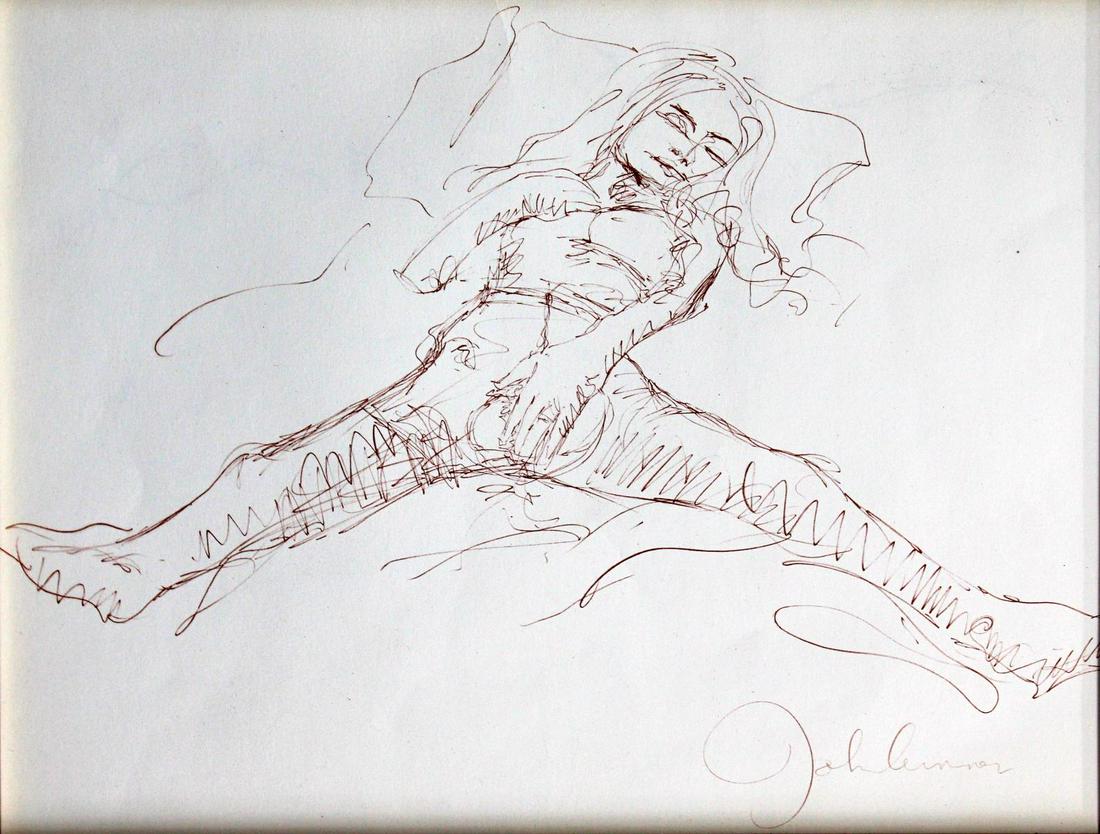 John Lennon - Bag one "Erotic 6" brochure: Artist: John Lennon Title: Bag one "Erotic 6" brochure Year: 1969 Dimensions: 8.5in. by 11in. Edition: From the rare limited edition Medium: Offset lithograph printed on pa