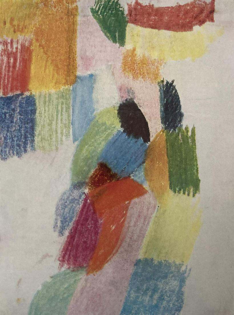 Sonia Delaunay - Mouvement de Foule: Artist: Sonia Delaunay Title: Mouvement de Foule Dimensions: 9in. by 12in. Edition: From the rare limited edition Publisher: XXe Sielce Suite: XXe Sielce
