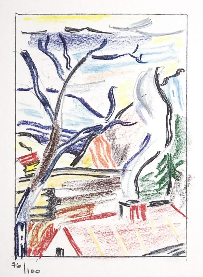 Roy Lichtenstein - Landscape with Red Roof (1 of 1)