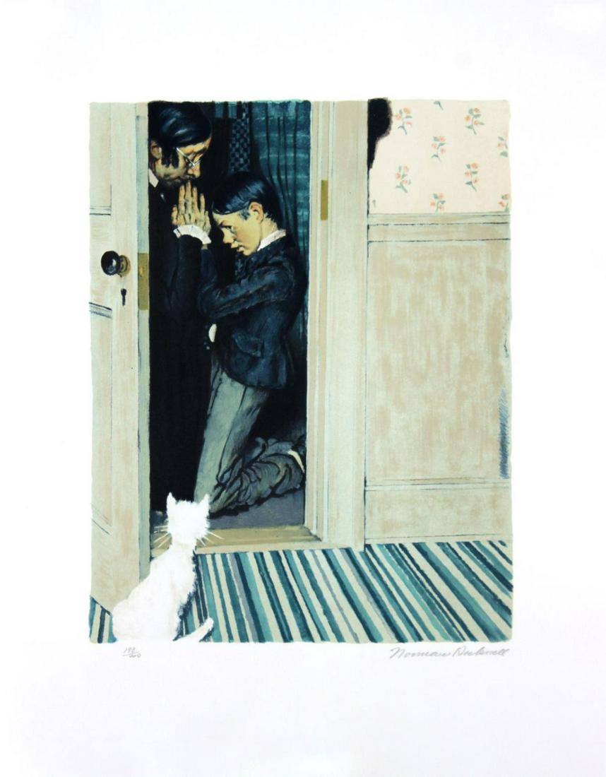Norman Rockwell - Then Miss Watson Took Me in the (1 of 2)