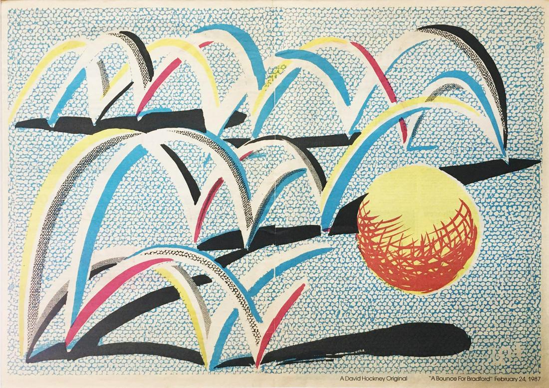 David Hockney - A Bounce for Bradford (1 of 1)