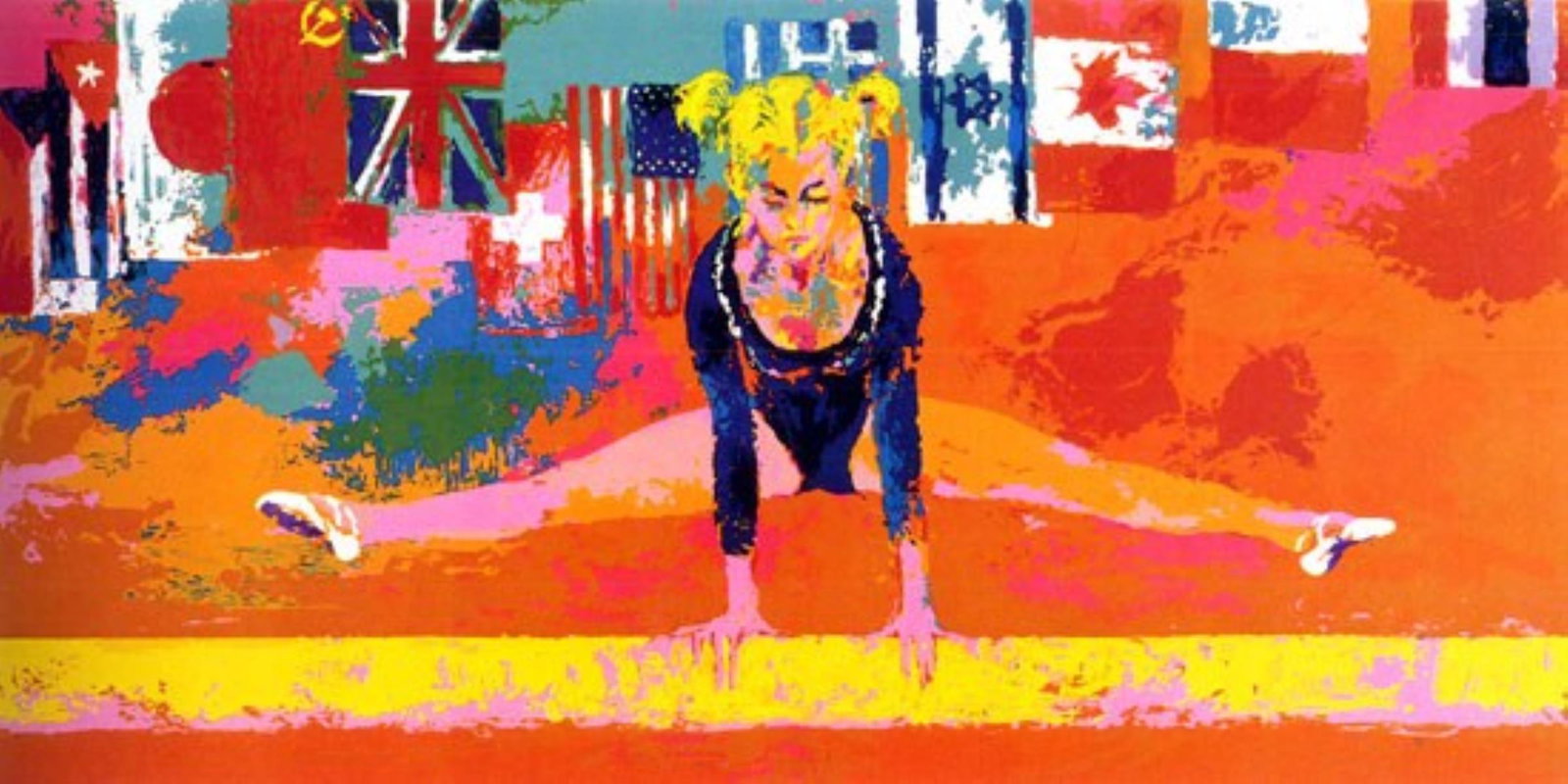 LeRoy Neiman - Olympic Gymnast (1 of 1)