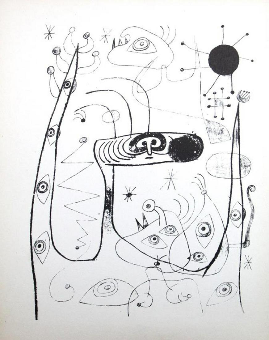 Joan Miro - Lithograph V (1 of 1)