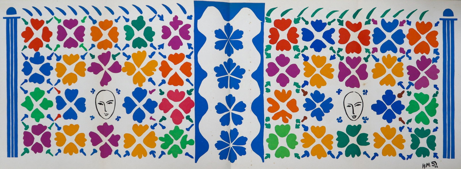 Henri Matisse - Untitled from Verve Suite: Artist: Henri Matisse Title: Untitled from Verve Suite Year: 1952 Dimensions: 14in. by 10 1/4in. Edition: From the rare limited edition Publisher: Teriade Pari
