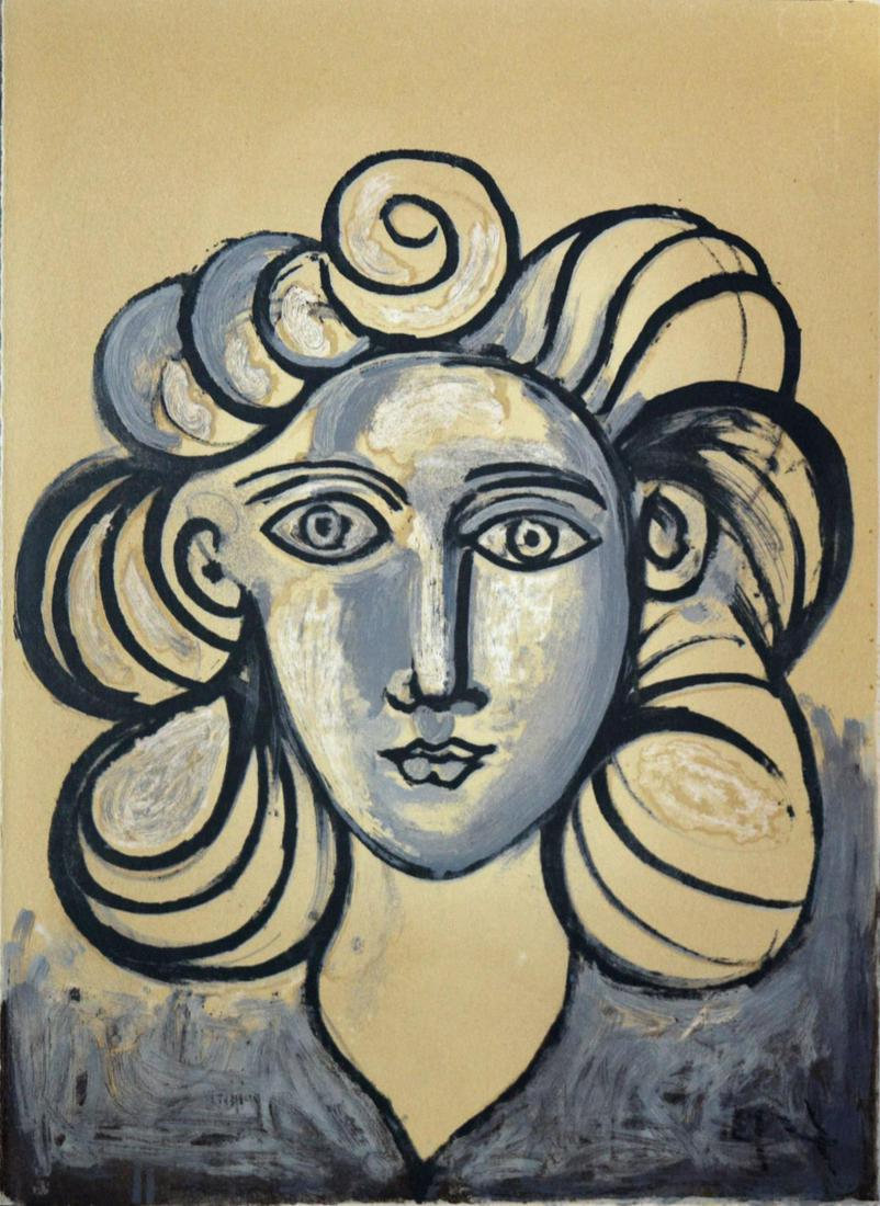 Pablo Picasso - Portrait de Francoise Gilot (1 of 1)