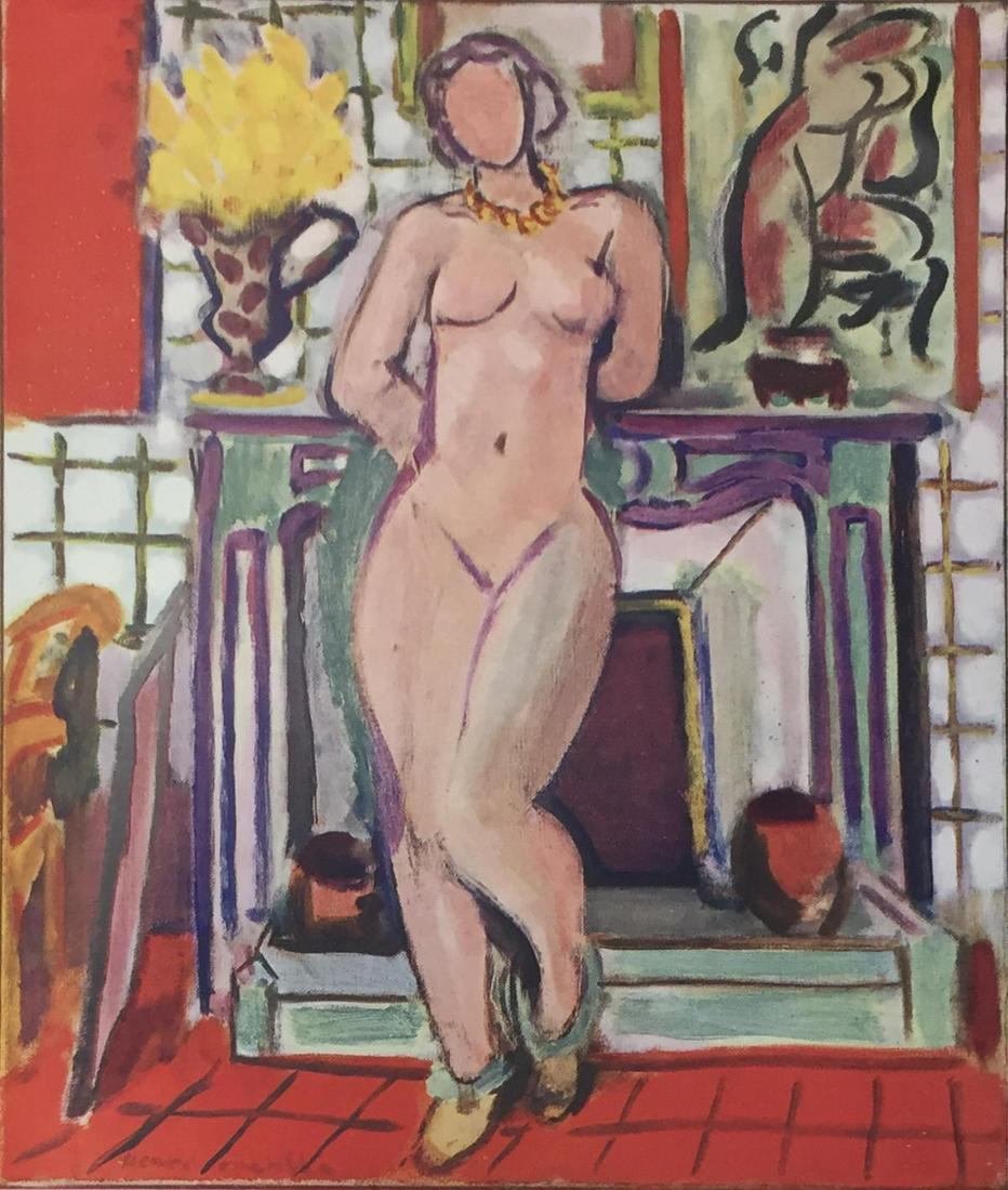 Henri Matisse (After) - Untitled (Nude): Artist: Henri Matisse (After) Title: Untitled (Nude) Year: c.1938 Dimensions: 10 3/8in. by 14in. Edition: From the Rare Limited Edition Medium: Offset Lithograp