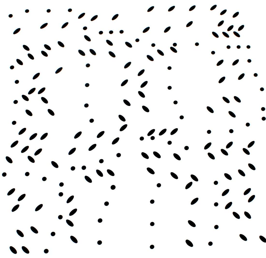 Larry Poons - Untitled: Artist: Larry Poons Title: Untitled Year: 1964 Dimensions: 20in. by 24in. Edition: From the limited edition of 500 Publisher: Wadsworth Atheneum Hartford