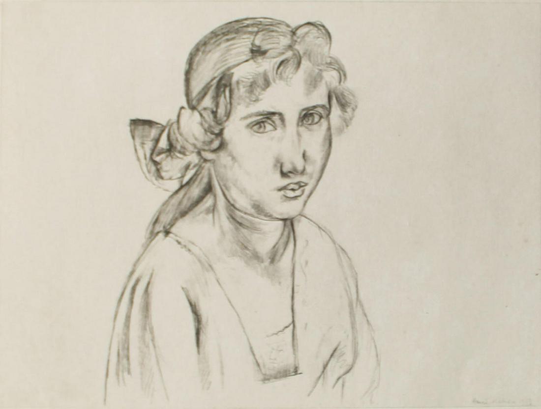 Henri Matisse (After) - Untitled from "Cinquante: Artist: Henri Matisse (After) Title: Untitled from "Cinquante Dessins" Year: 1920 Dimensions: 11in. by 8.5in. Edition: From the rare limited edition of 1000 Publish
