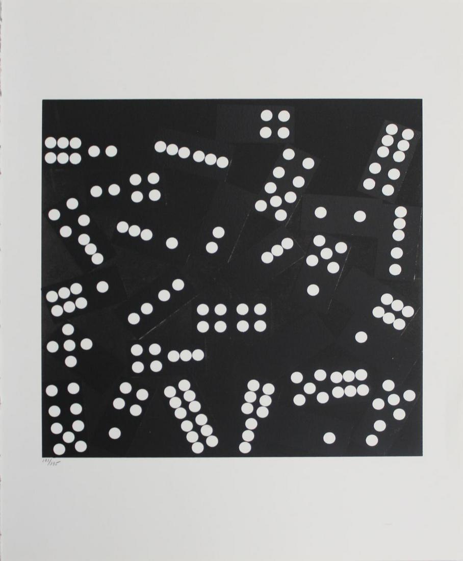 Donald Sultan - Untitled from "Visual Poetics": Artist: Donald Sultan Title: Untitled from "Visual Poetics" Year: 1998 Dimensions: 22in. by 17in. Edition: From the limited edition of 395 Publisher: Marco Fine Arts