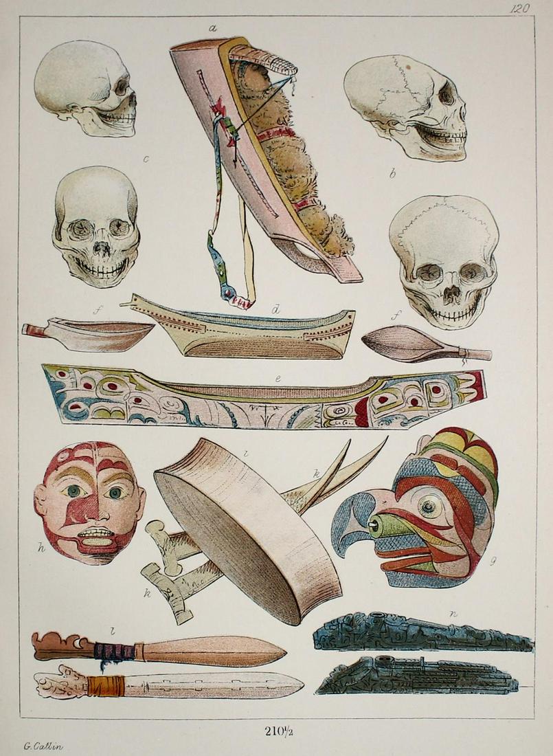 George Catlin - Plate 120 from The North American Indians: Artist: George Catlin Title: Plate 120 from The North American Indians Year: 1844 Dimensions: 10in. by 6 1/4in. Edition: From the Rare Limited Edition Publisher: