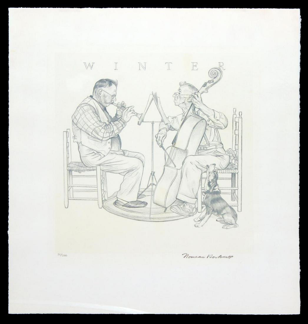 Norman Rockwell - Winter (1 of 2)