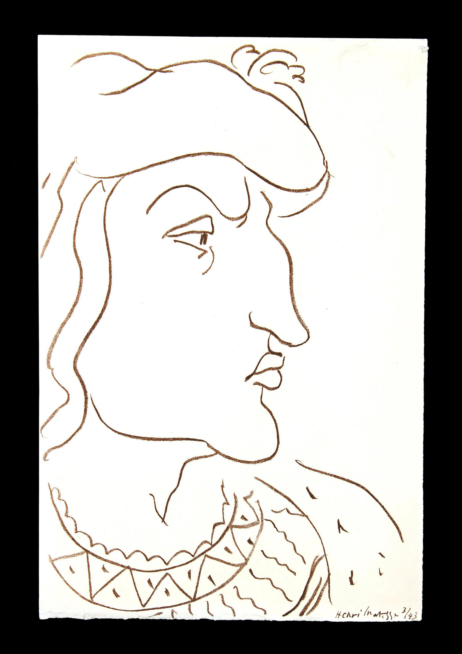 Henri Matisse - Charles d'Orleans: Artist: Henri Matisse Title: Charles d'Orleans Year: 1950 Dimensions: 16in. by 10.5in. Edition: 3 from the rare limited edition of 43 Publisher: Charles D'Orlea