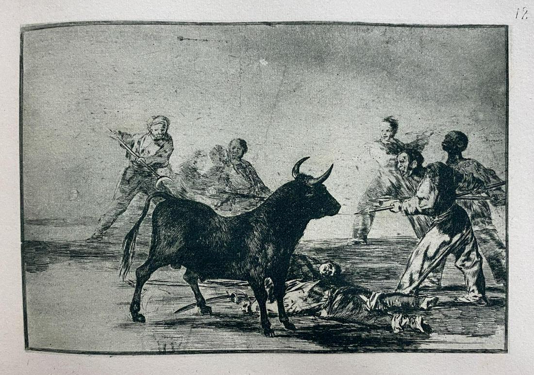 Francisco Goya- La Tauromaquia 12 (1 of 1)
