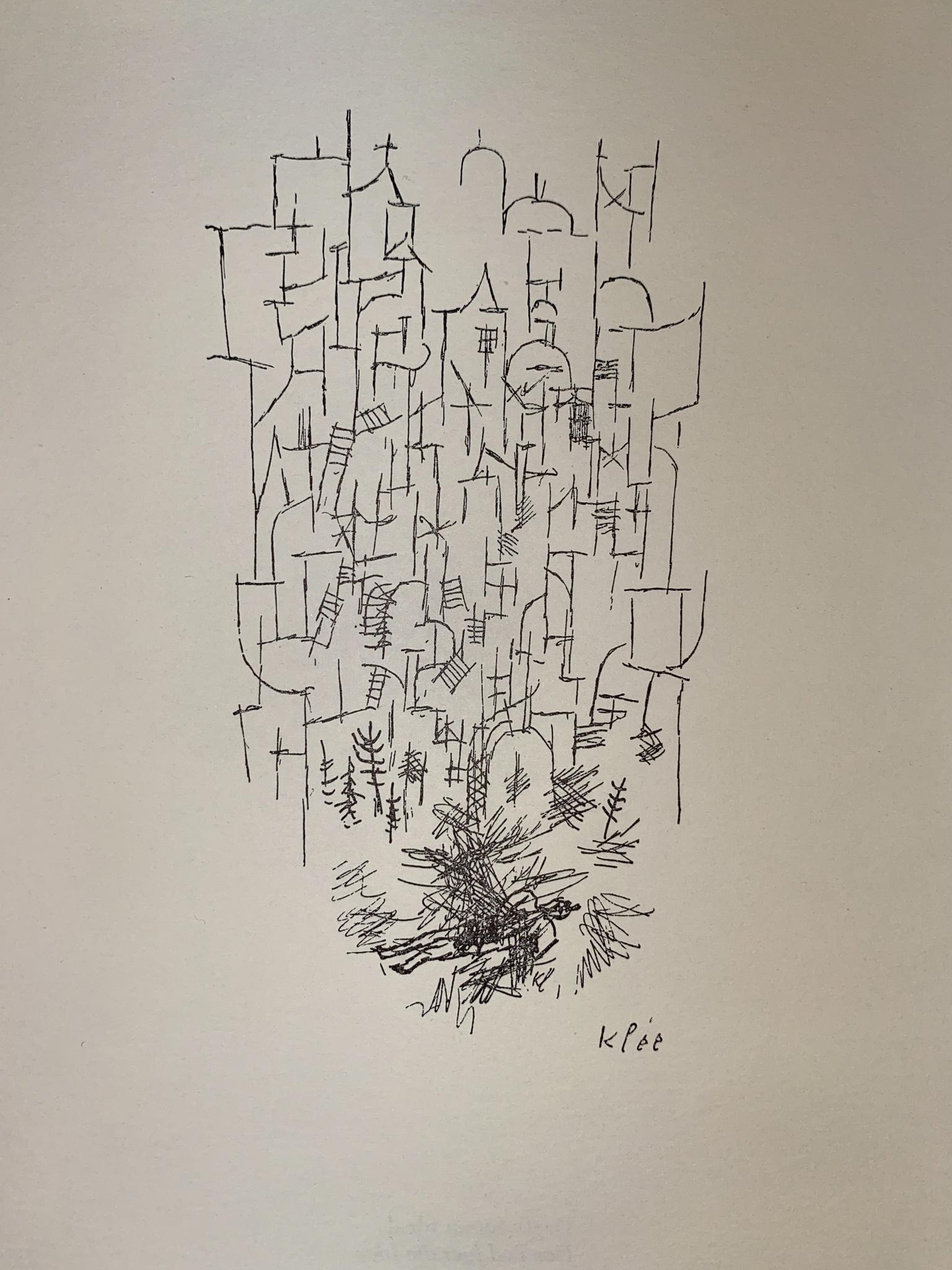 Paul Klee - Death for an Ideal: Artist: Paul Klee Title: Death for an Ideal Year: 1947 Dimensions: 9in. by 12in. Edition: from the rare limited edition of 2000 Publisher: The Museum Of Modern