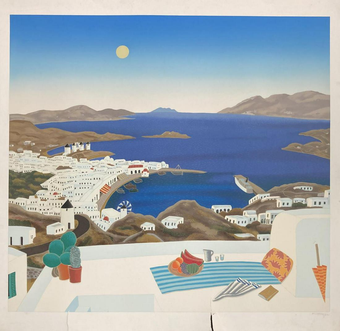 トーマスマックナイト　MYKONOS ROOFTOPS Thomas Frederick Mcknight Mykonos Rooftops