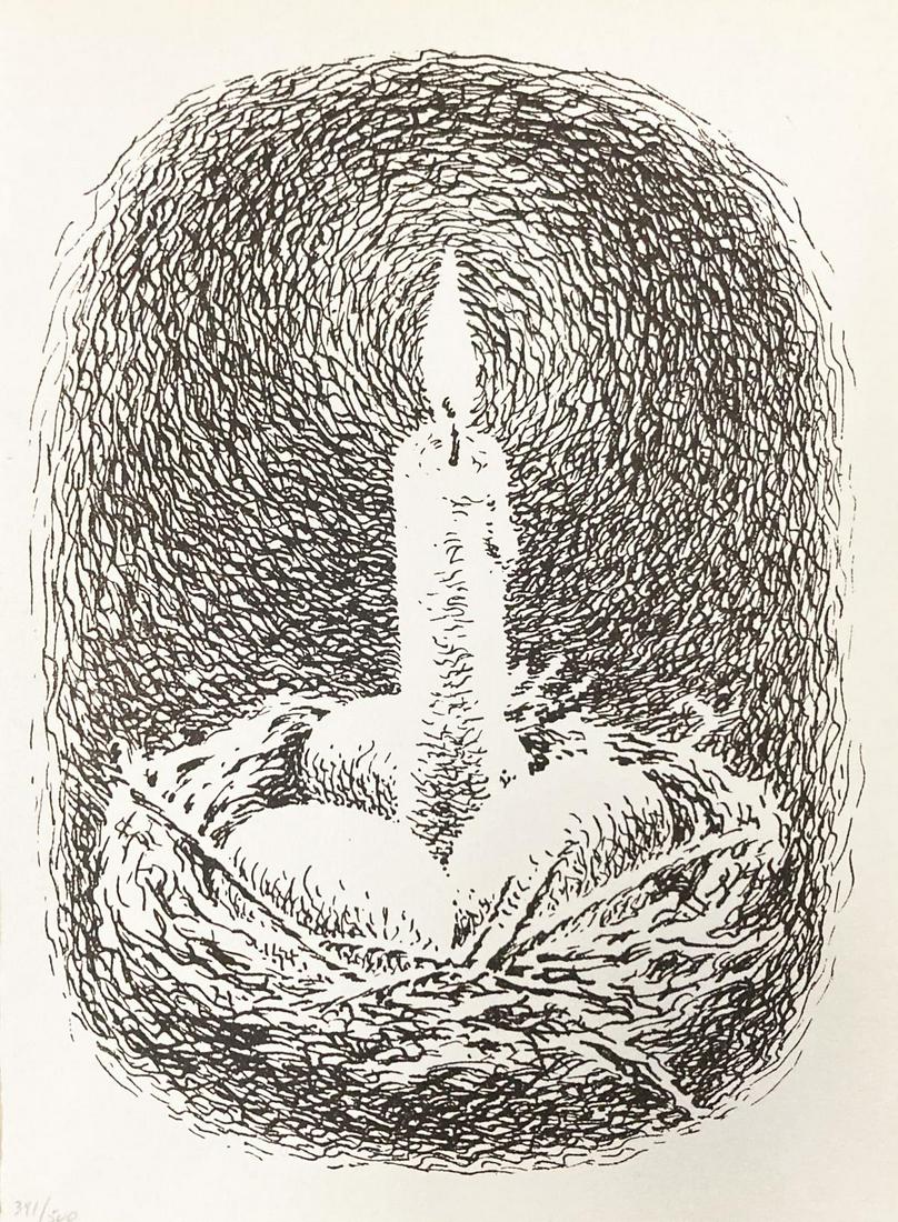 Rene Magritte - Untitled (Candle) (1 of 1)